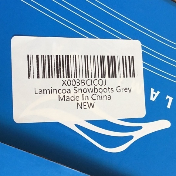 Lamincoa winter snow and hiking boots with warm lining. Women’s size 38. NEW - Picture 15 of 16